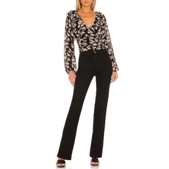 Free People Women’s Final Rose Boho Floral Long Sleeve Blouse - Picture 15 of 16